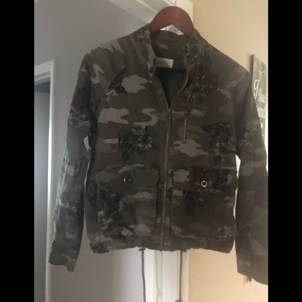 Jolt camo/rose jacket